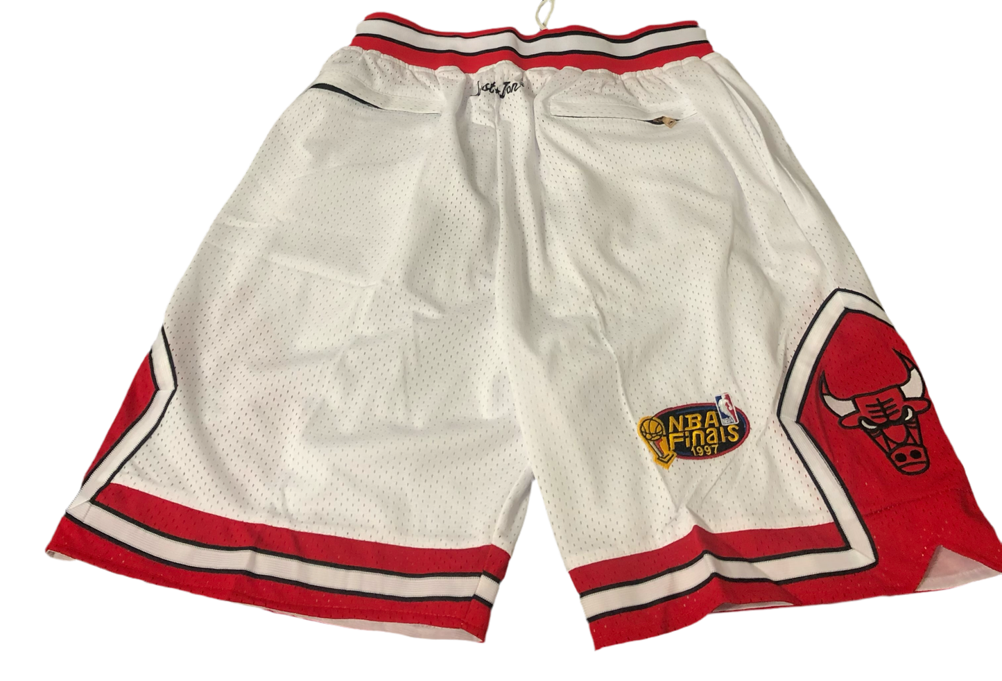 Chicago Bulls Basketball Shorts - White