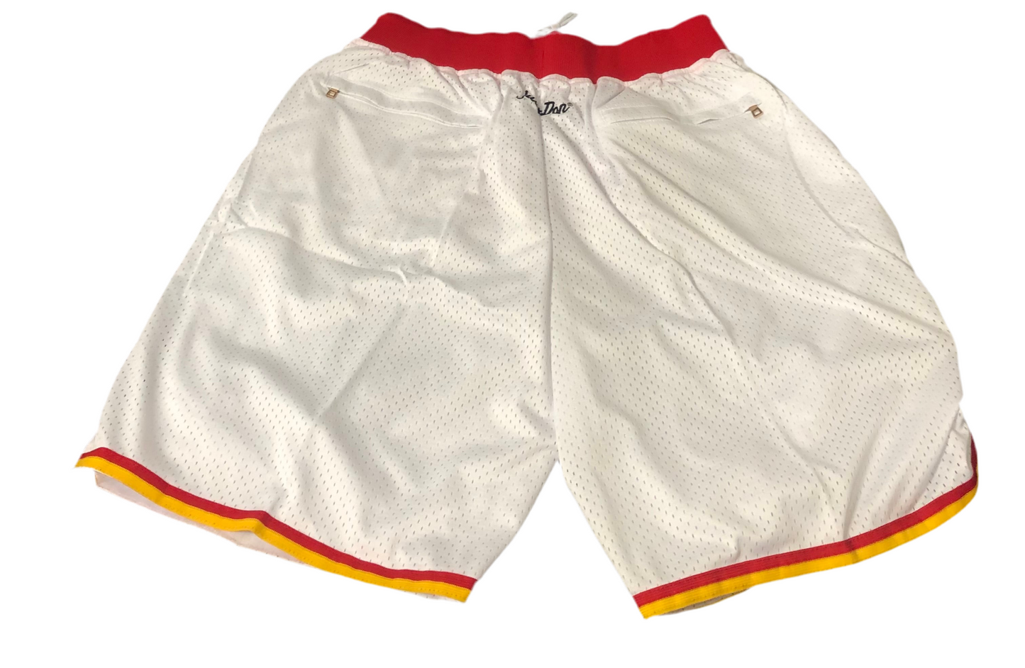 Houston Rockets Basketball Shorts - White