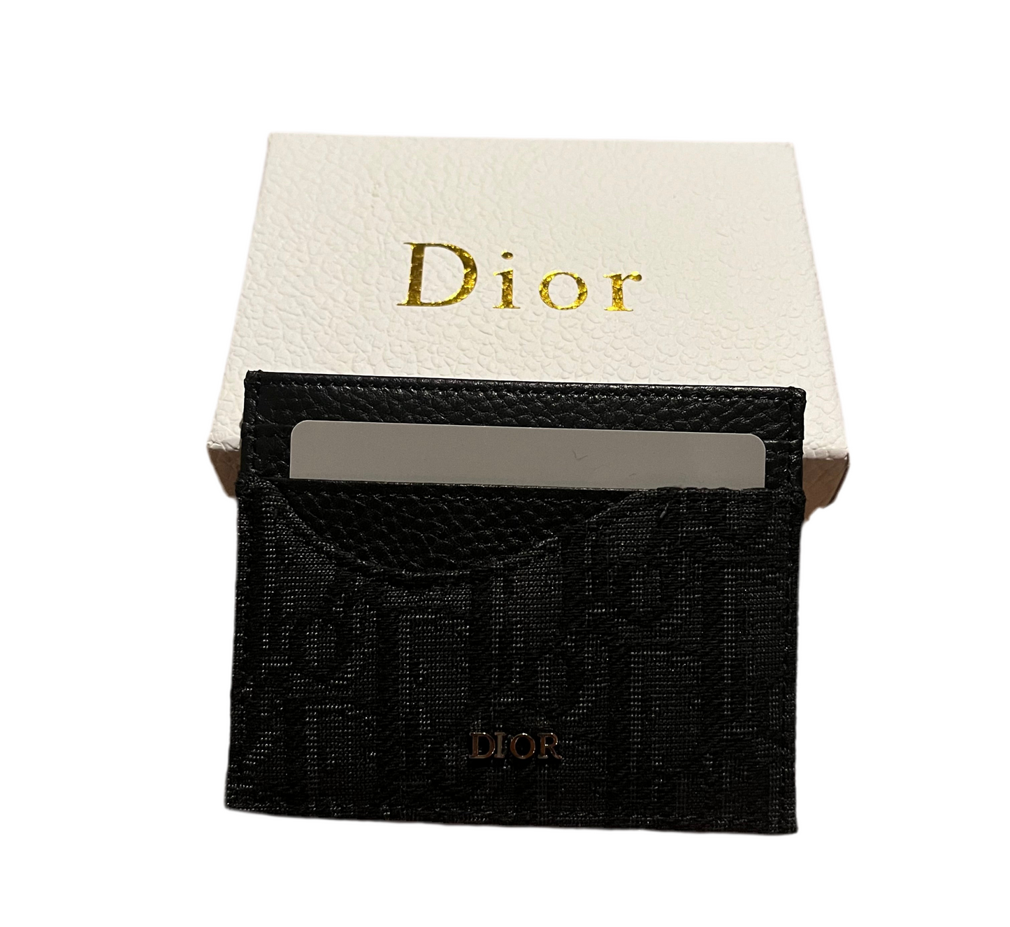 Dior card wallet