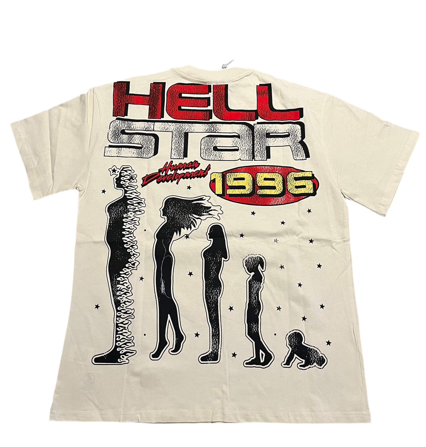 Hellstar t-shirt (CREAM COLOR SHIRT)