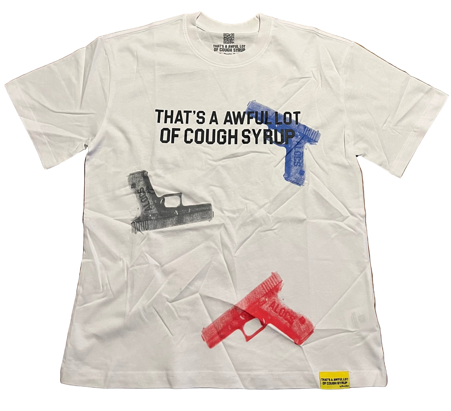 Awful lot of cough syrup t-shirt