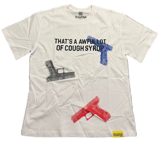Awful lot of cough syrup t-shirt