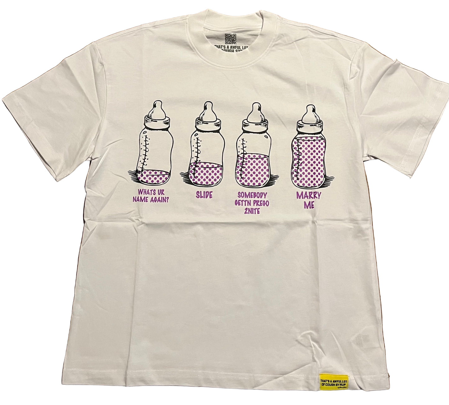 Awful lot of cough syrup t-shirt