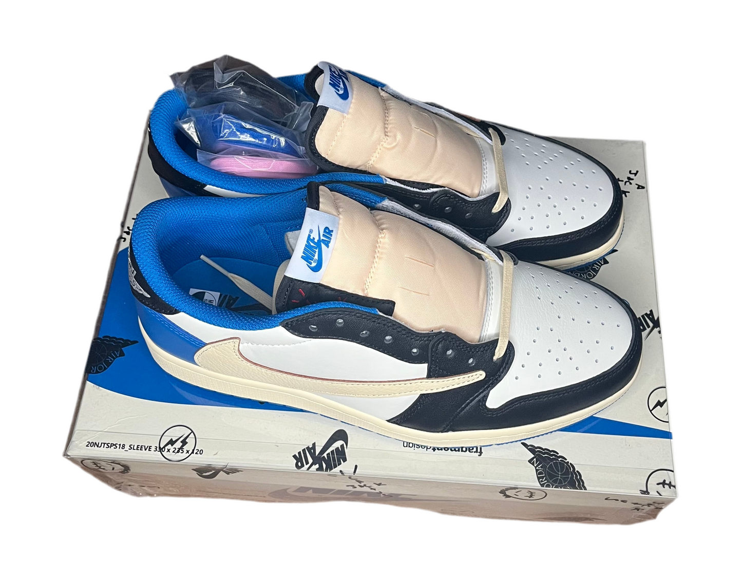 Jordan 1 Retro Low Fragment X Travis Scott