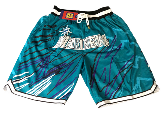 Seattle Mariners Basketball Shorts