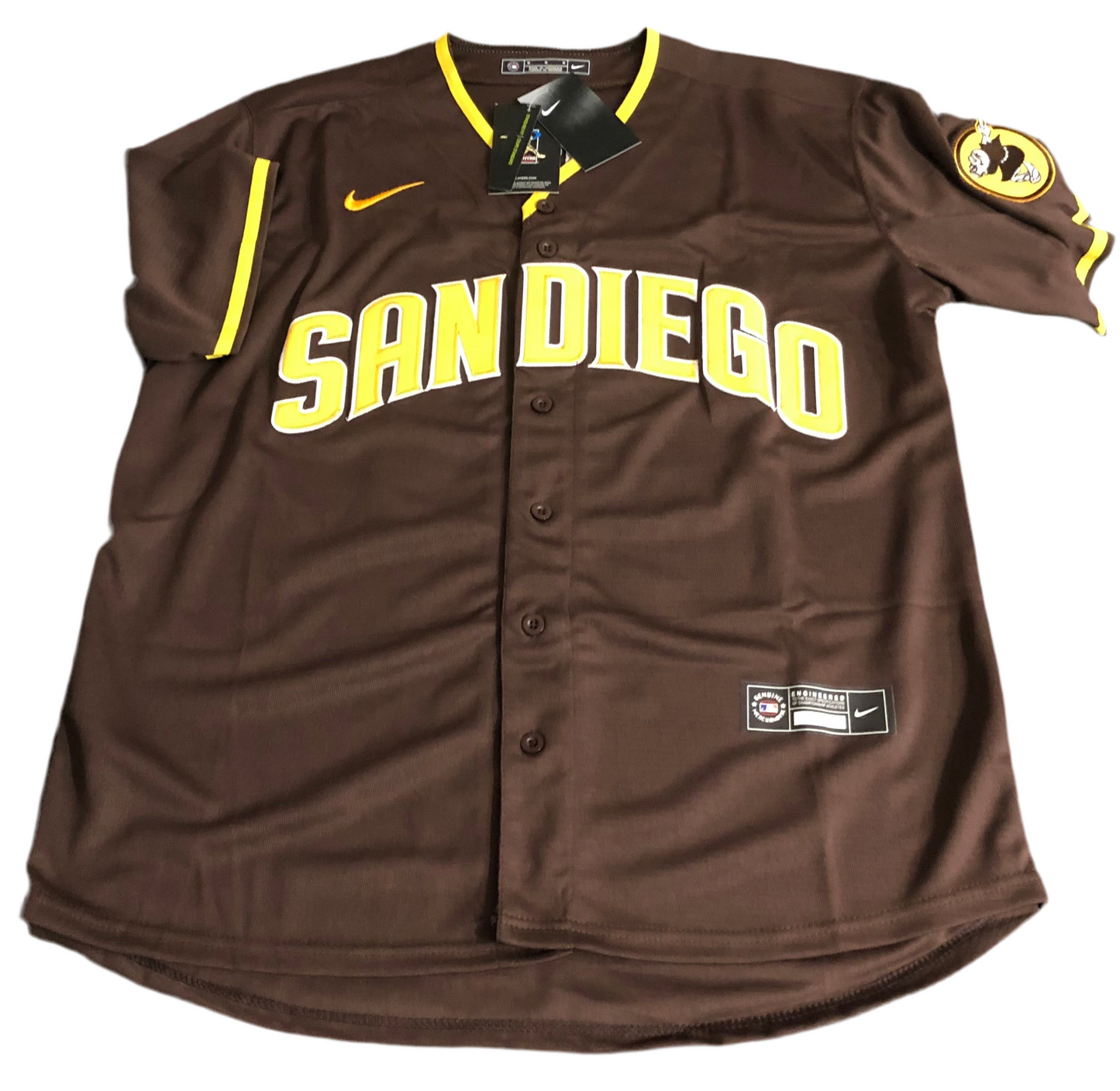 Fernando Tatis Jr San Diego Padres Jersey - Brown