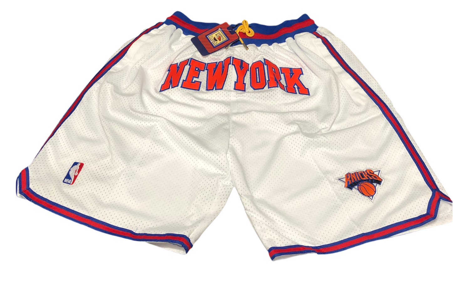 New York Knicks Basketball Shorts - White