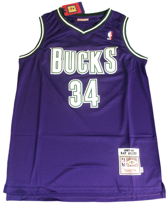 Ray Allen Milwaukee Bucks Jersey