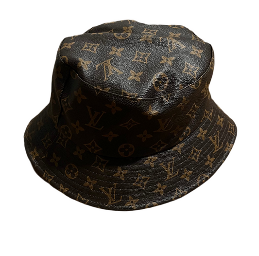 Louis Vuitton leather bucket hat