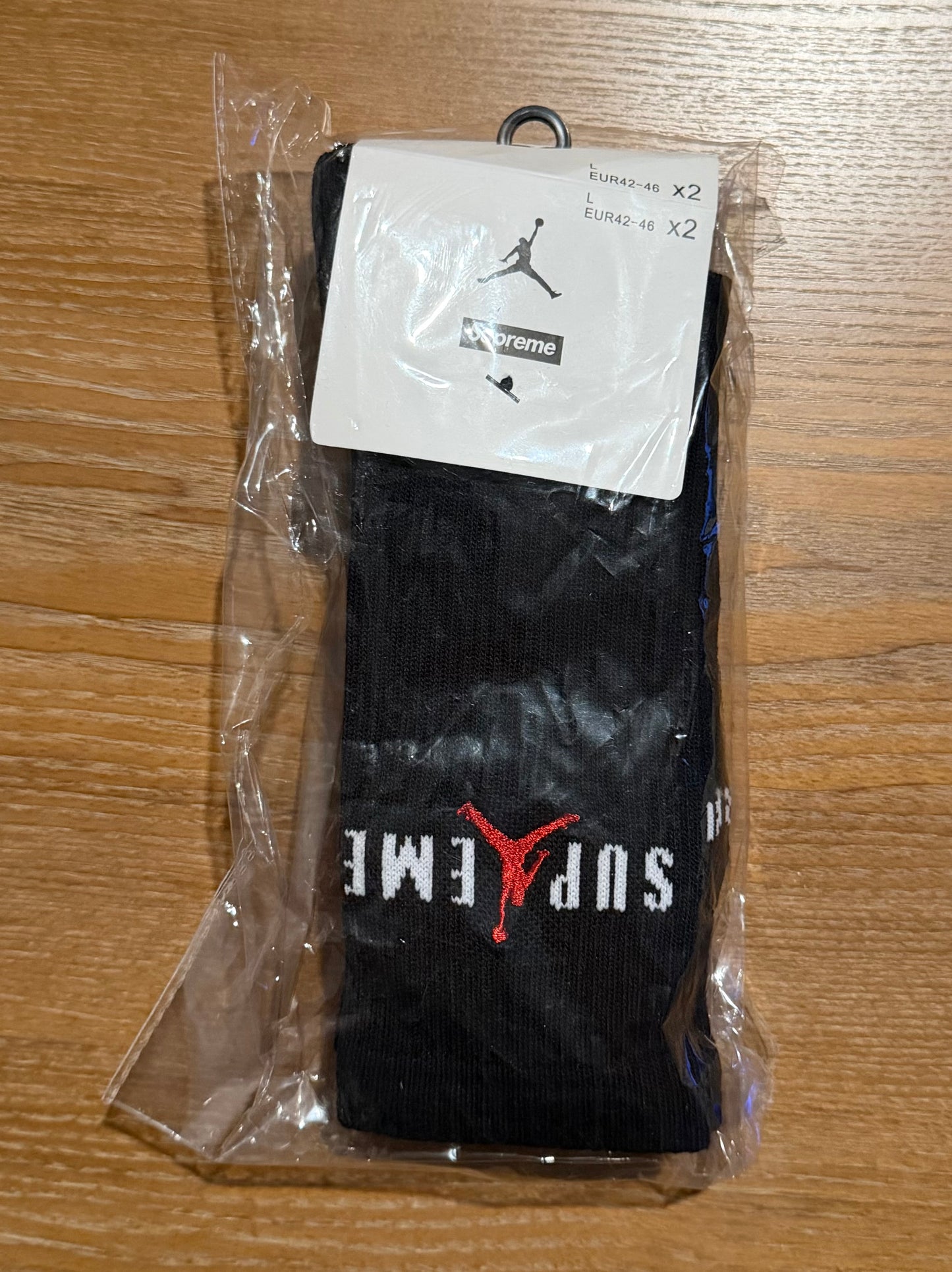 Supreme/Jordan 2-pair sock