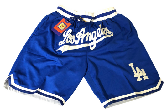 Los Angeles Dodgers Basketball Shorts - Blue