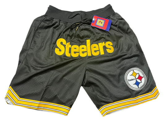 Pittsburgh Steelers Basketball Shorts