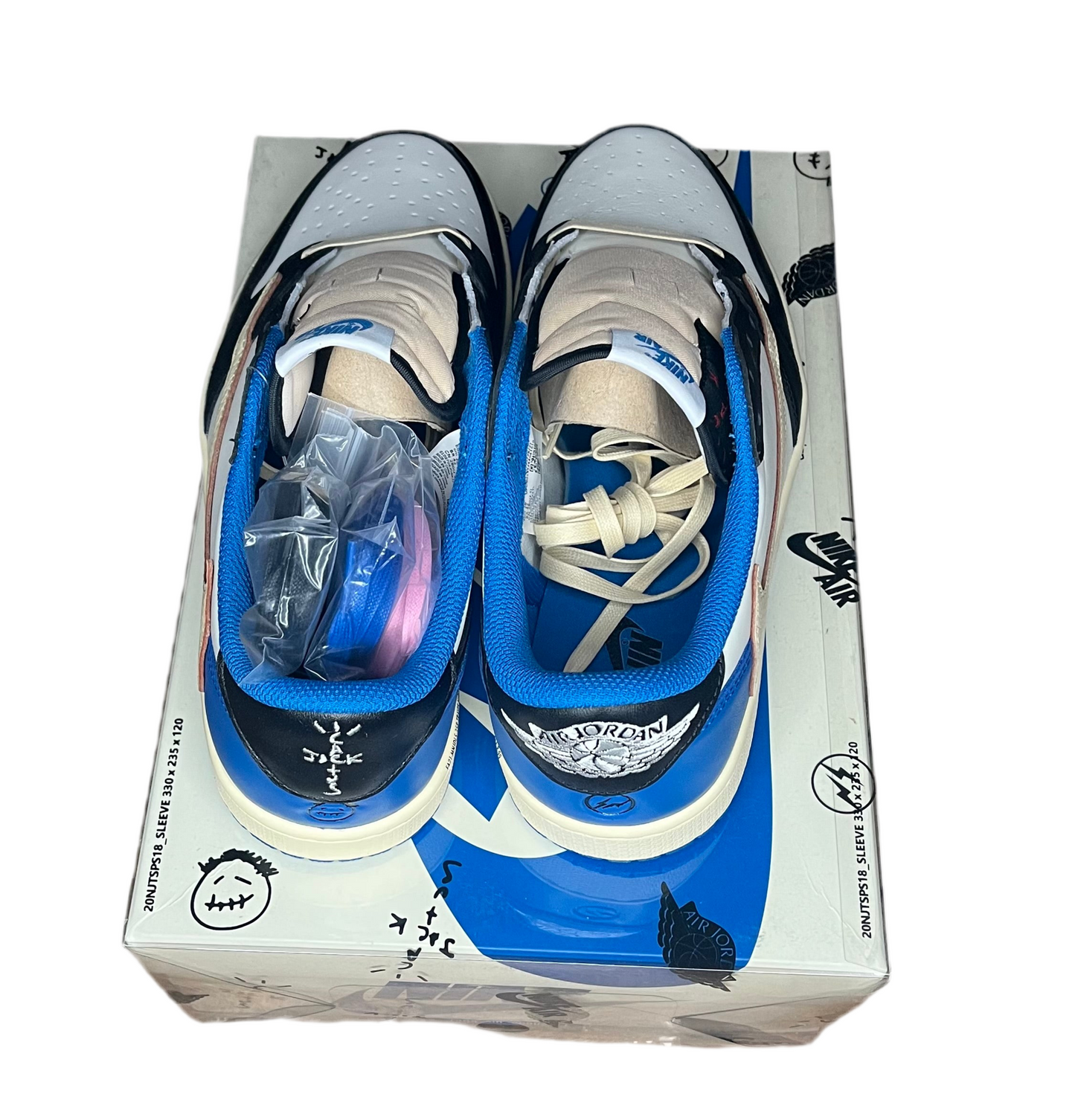 Jordan 1 Retro Low Fragment X Travis Scott