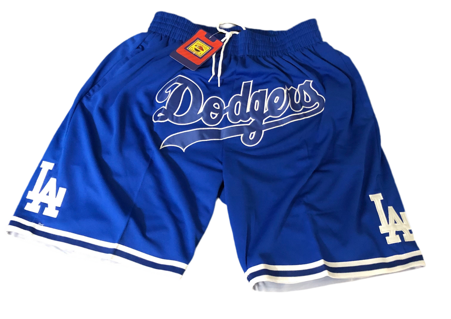 Los Angeles Dodgers Basketball Shorts - Blue #2