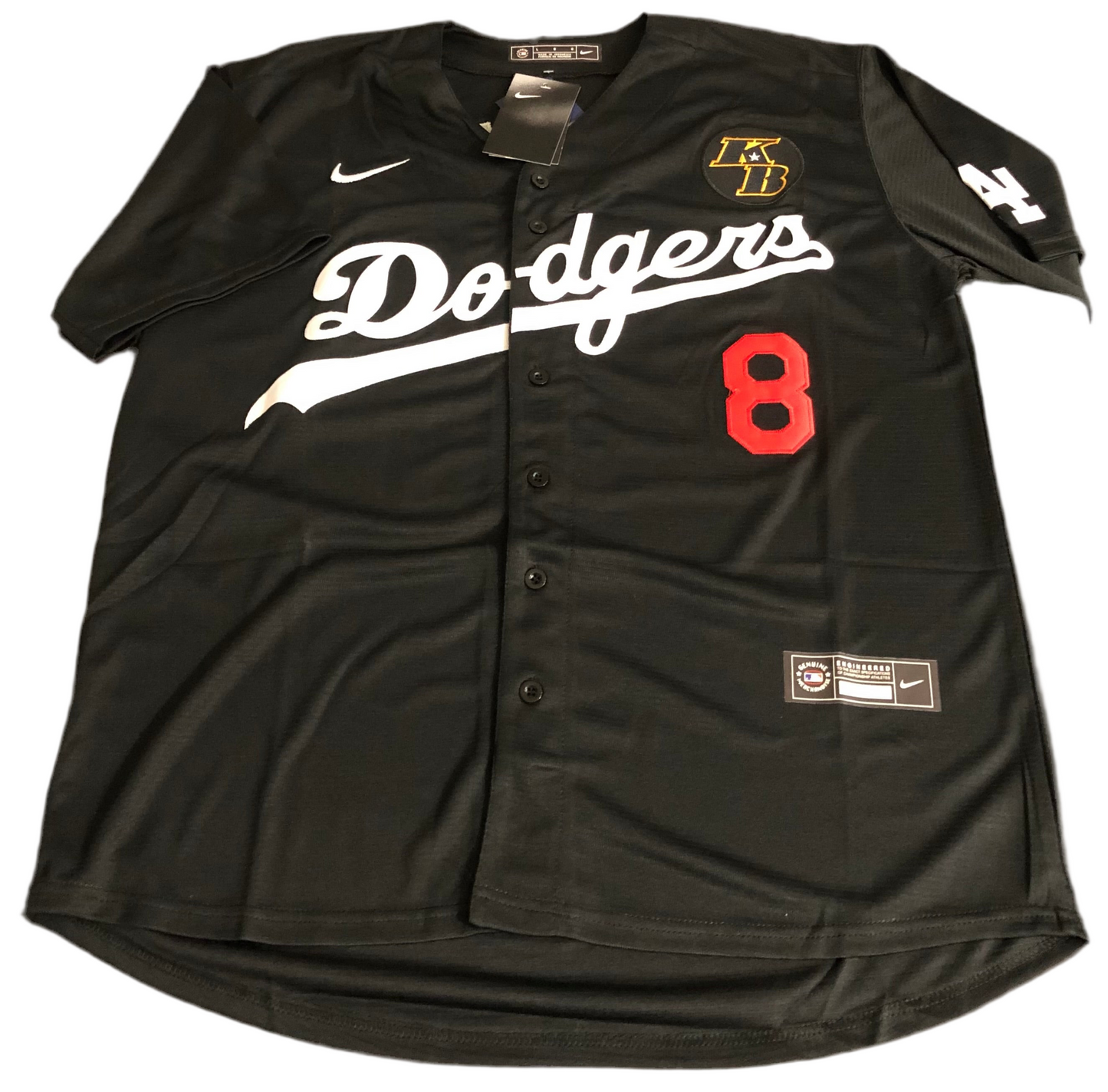 Kobe Bryant Los Angeles Dodgers Jersey