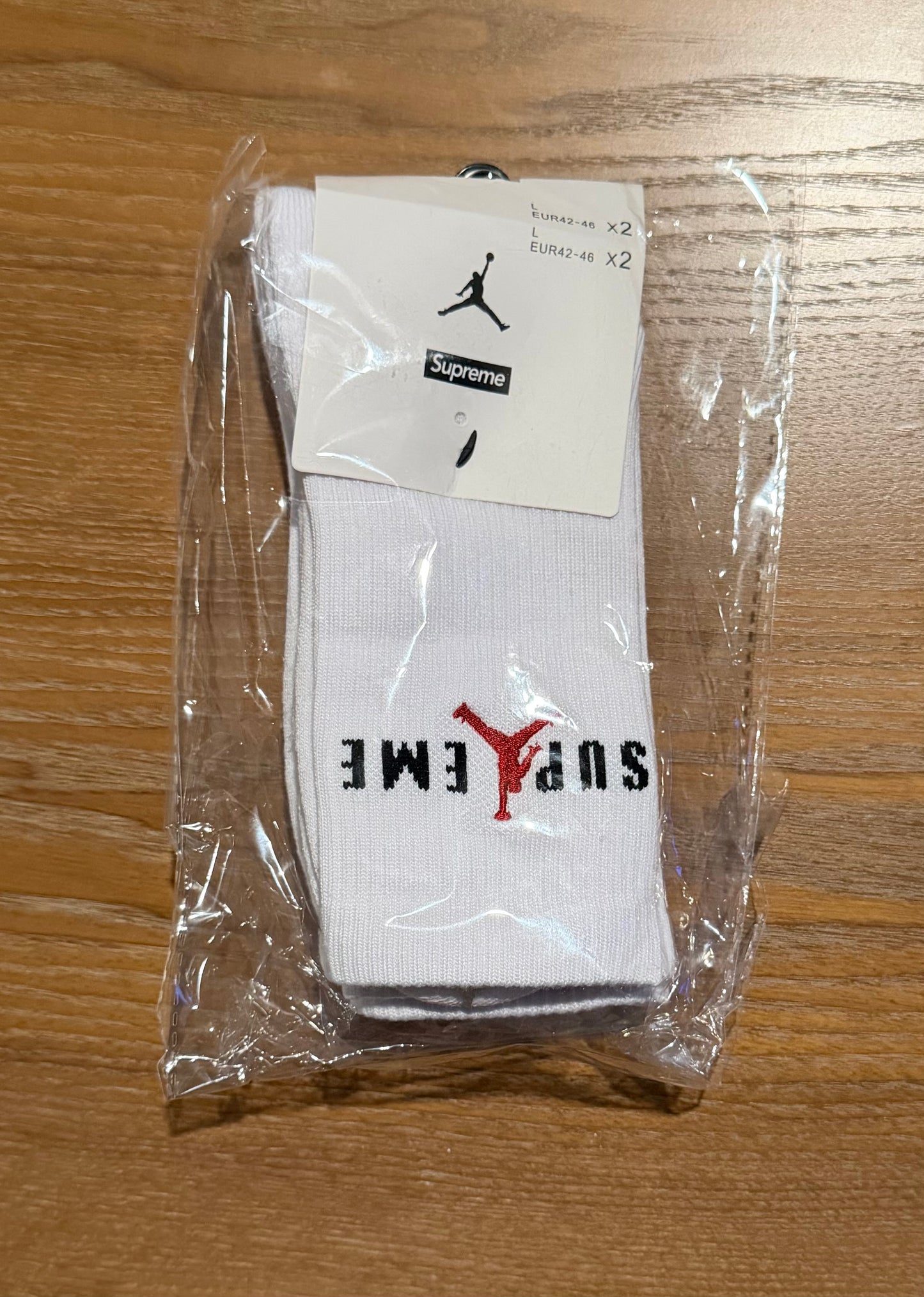 Supreme/Jordan 2-pair sock