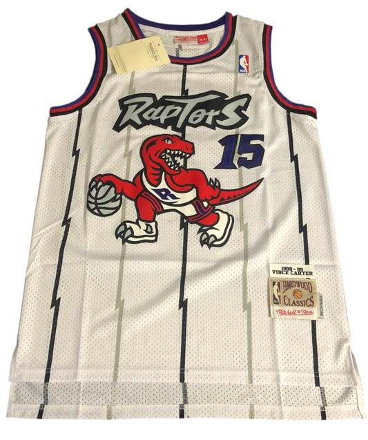 Vince Carter Toronto Raptors White Jersey