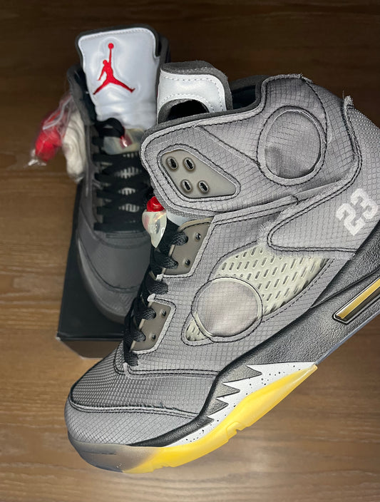 Jordan 5 Retro (Off-White Muslin)