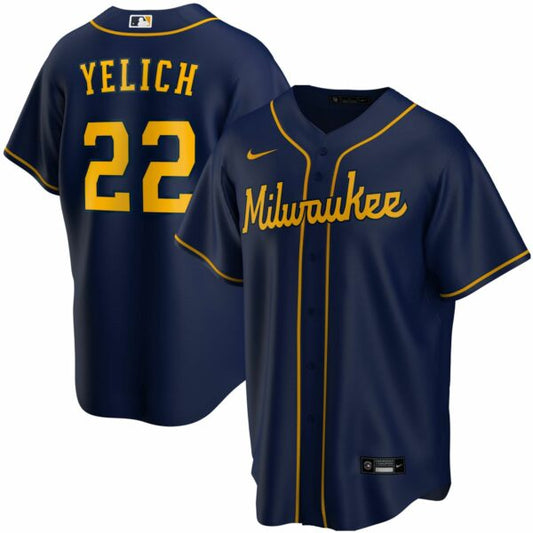 Christian Yelich Milwaukee Brewers Jersey