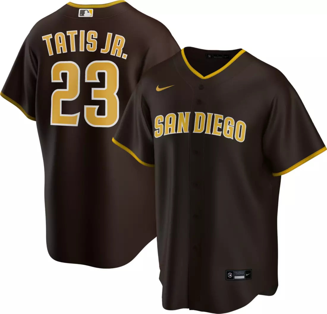 Fernando Tatis Jr San Diego Padres Jersey - Brown