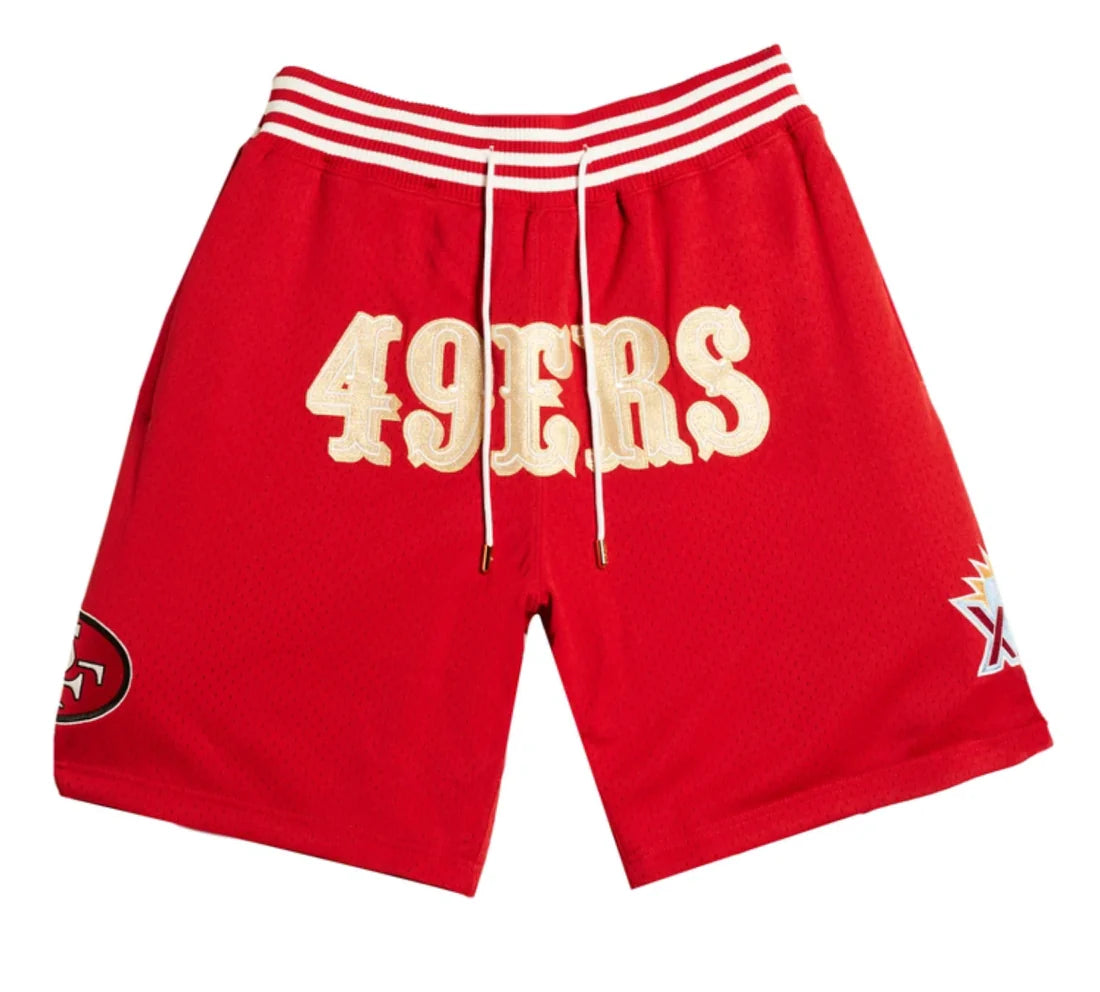 San Francisco 49ers Basketball Shorts
