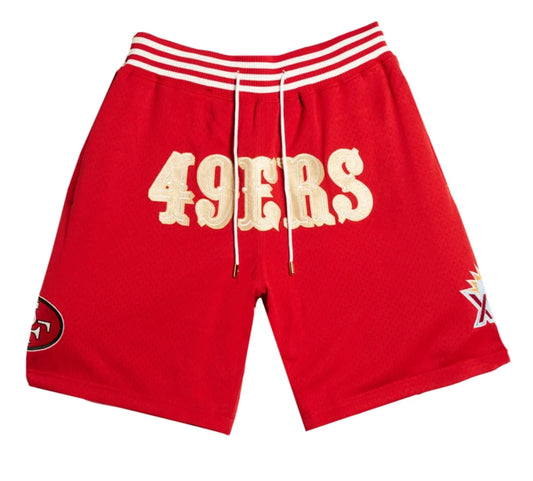 San Francisco 49ers Basketball Shorts