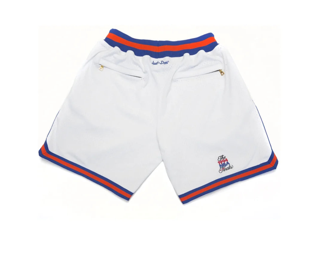 New York Knicks Basketball Shorts - White