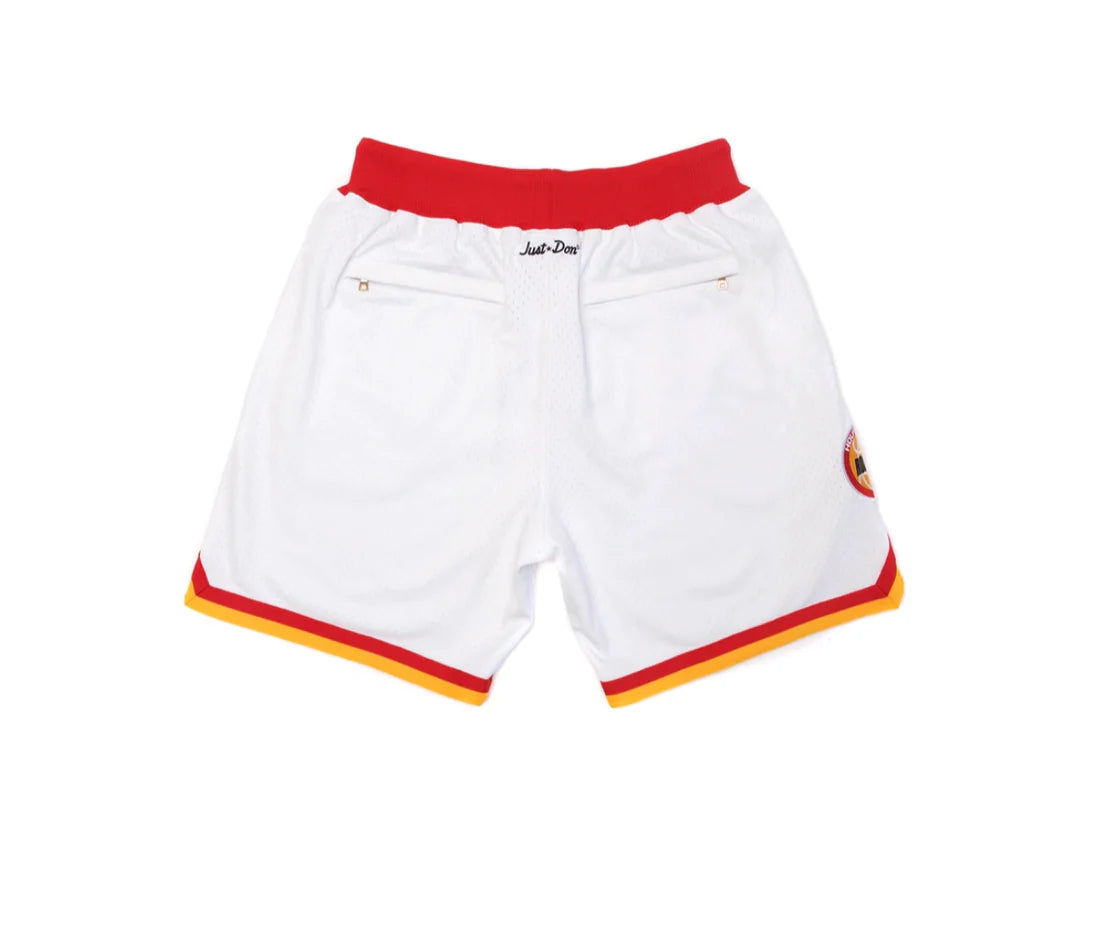 Houston Rockets Basketball Shorts - White