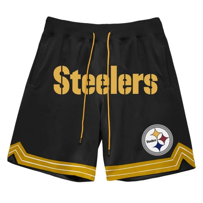 Pittsburgh Steelers Basketball Shorts